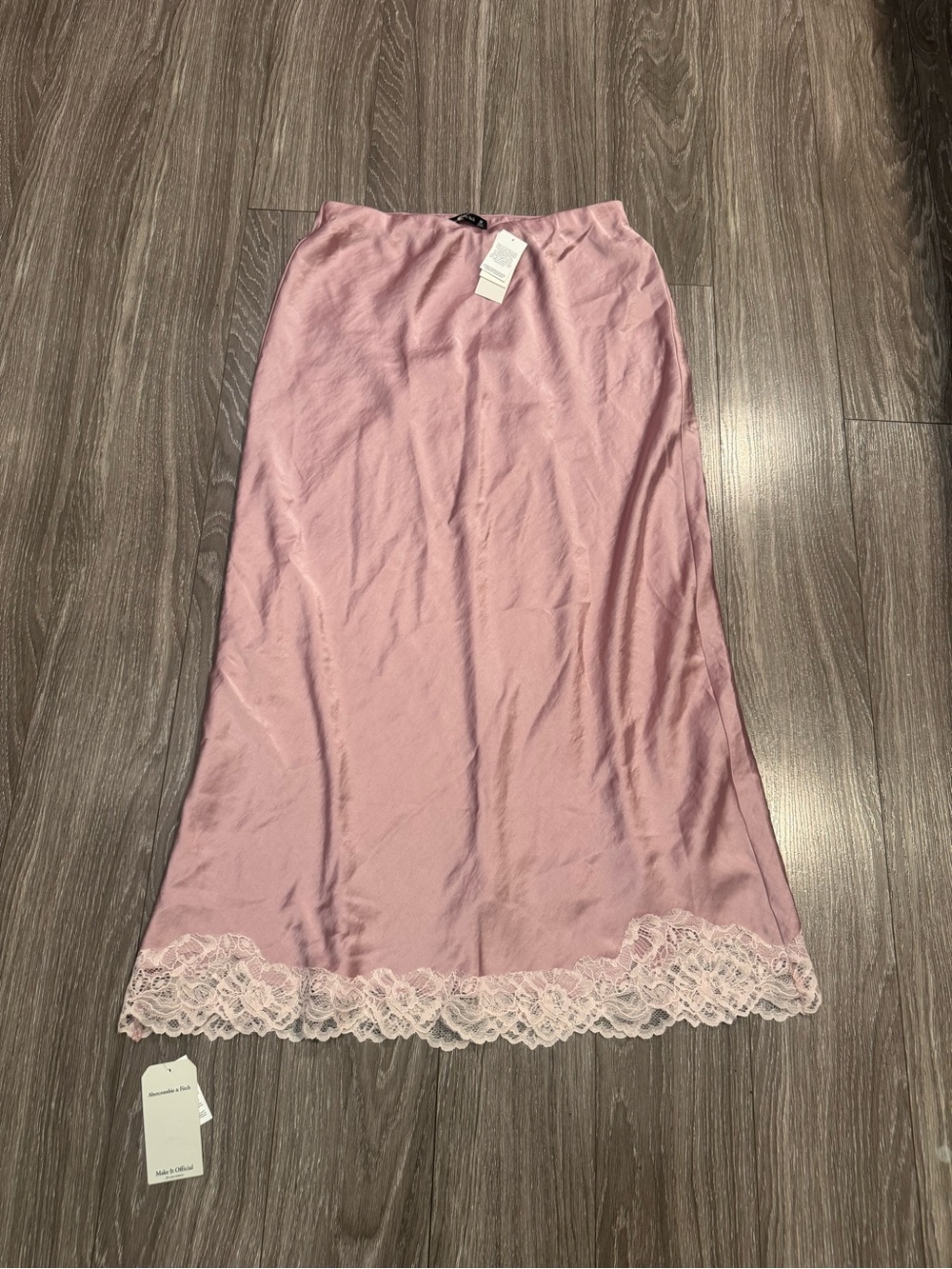 Abercrombie Satin Maxi Skirt